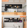 4X Heavy Duty Metal Pegboard Panels Multi-Use Wall Organizer Jewelry Display AU