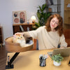 Adjustable Cat Desk Bed Wooden Suspension Desktop Cat Bed For Home Study Rooms