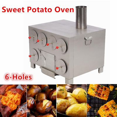 Commercial Roasted Sweet Potato Stove Charcoal Firewood Corn Sweet Potato Baking