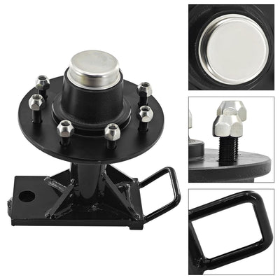 2Pcs Shipping Container Wheels 8/6-Lug Wheels Shipping Container Accessories
