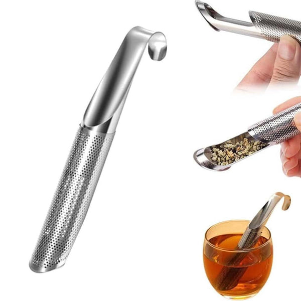 Tea Infuser Stainless Steel Leaf Strainer Herbal Mesh Loose Filter Diffuser Mug