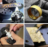 Jewelry Pneumatic Engraving Machine 8000RPM  Double Head Micro Graver Crafting