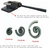 Industrial Metal Bender Metal Bender Rebar Bender for Flat Round Square Steel AU