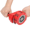 Emergency Hand Crank Siren Horn 110DB Manual Operated Warning Metal Alarm Safe