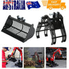 Excavator Attachment Soil Sieving Bucket Metal Wide Backhoe Rake for Mini Digger