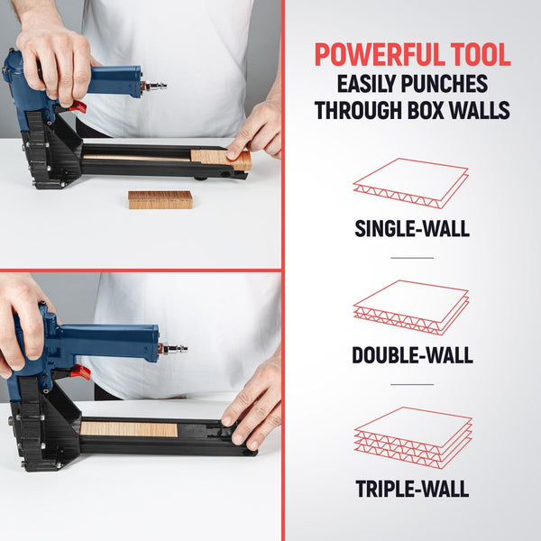 Carton Box Staplers Nail Gun Pneumatic Staple Gun Pneumatic Sealing Machine