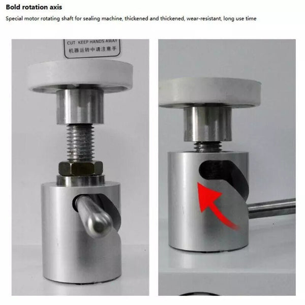 180W Electric Cans Sealer Beverage Seal Machine Milk Tea Drink Bottle Sealer AU