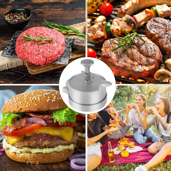 Hamburger Press Patty Maker Burger Press adjustable Non-stick Hamburger Mold AU