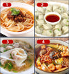 Electric Pasta Cooking Machine 4 Grid Pasta Warmer Noodles Cooker W/ Drain Valve