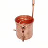 Copper Distiller Essential Oil Extraction Chamomile Mugwort Homemade Hydrosols