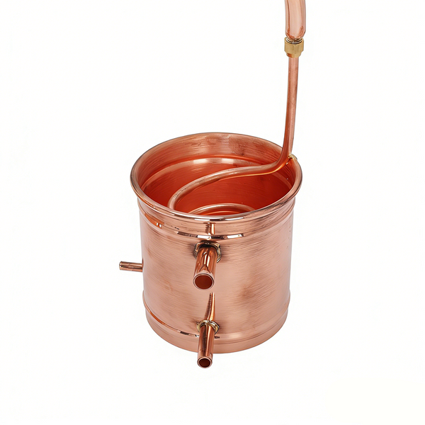 Copper Distiller Essential Oil Extraction Chamomile Mugwort Homemade Hydrosols