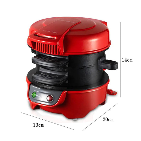 Electric Burger Press Machine Breakfast Machine Sandwich Hamburger Maker 220V