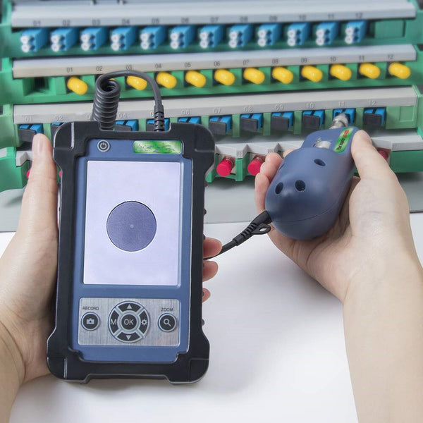 KIP-600V 400X Fiber Optic Inspection Probe Kit 3.5 Inch Display 4000mAh Battery