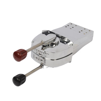 Boat Twin Lever Handle Engine Throttle Shift Control Lever for Single Engine AU