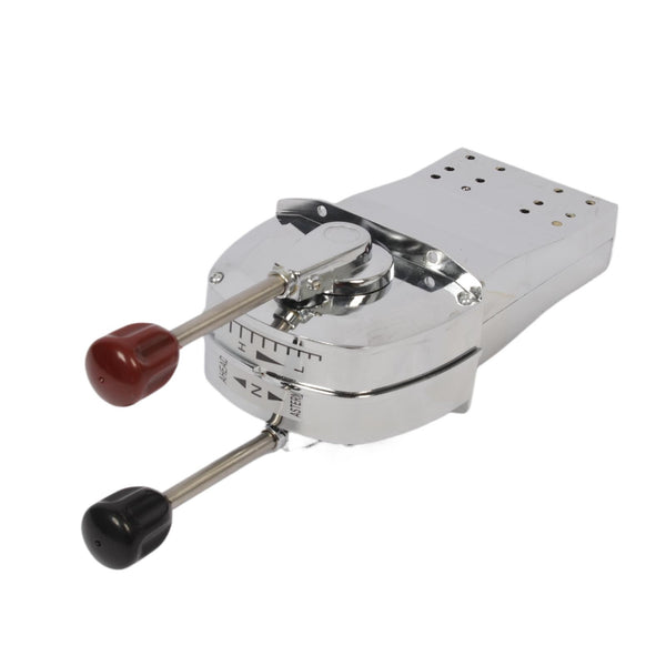 Boat Twin Lever Handle Engine Throttle Shift Control Lever for Single Engine AU