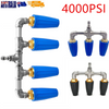 Turbo Nozzle Pressure Washer 360° Rotating Turbo Nozzle 1/4" Quick Connector