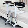 Lift Transfer Chair Patient Wheelchair+Assist Rise Lifter Hydraulic Lift Chair