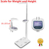 Full Body Composition Analysis Machine Gym Ultrasonic Weight Height Scale