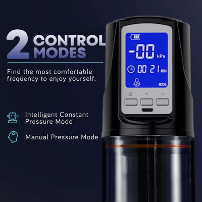 Automatic Vacuum Penis Pump 4 Modes Penis Extender Vacuum Pump Enlargement