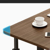 Overbed Bedside Table with Rolling Wheels Adjustable Laptop Desk Home Bed Tray