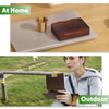 Foldable Wooden Watercolor Palette Box 24 Color Tray Palette Travel Palette