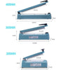 200/300/400mm Impulse Heat Sealer Plastic Bag Sealing Machine Metal Bag Sealer