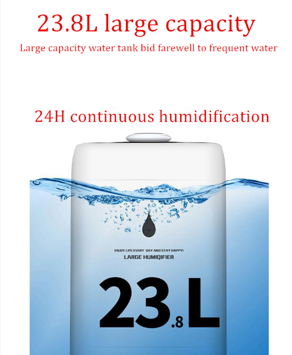23.8L 220V Industrial Commercial Humidifiers Whole House Humidifier Smart panel
