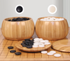 Wooden Go Game Set Baduk Weiqi Board Game Chess Piece Bowl /Wei Qi Game Set