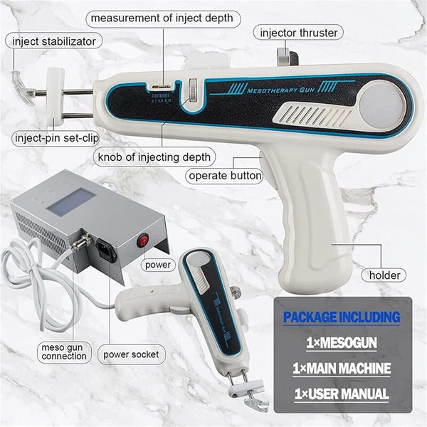 Portable Wrinkle Removal Meso Injector Skin Firming Anti-Age Mesotherapy Gun