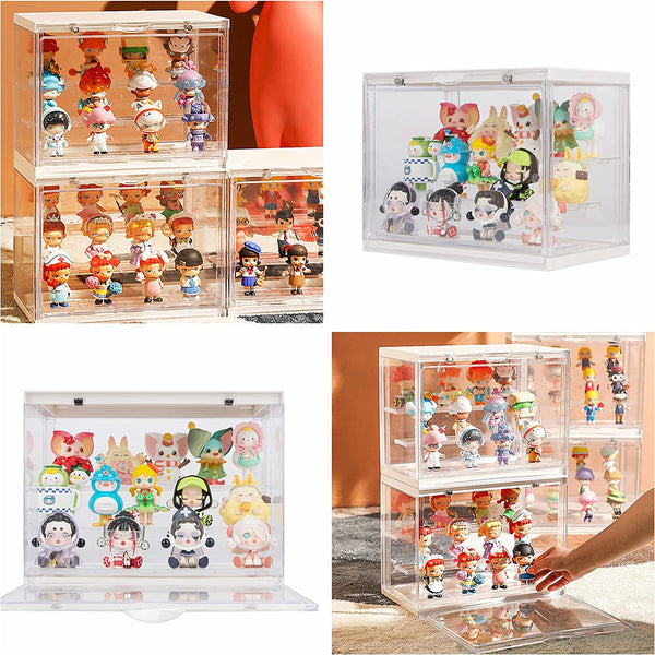 Transparent Display Box Blind Box Figures Display Showcase Model Collectible Box