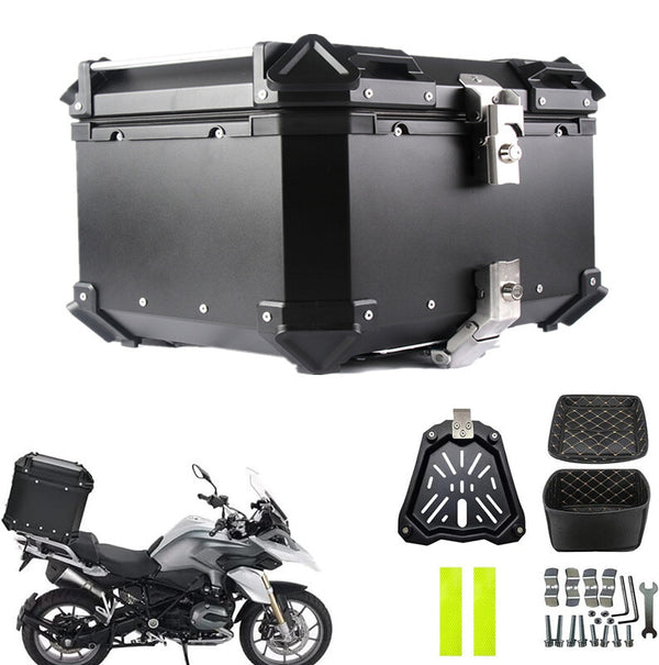 Top Box Motorcycle Luggage Case 65L Universal For BMW Suzuki Harley Honda Yamaha
