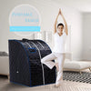 Portable Steam Sauna Tent Therapeutic Home Spa Full Body Kit With 3L Steam Pot