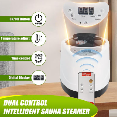 4.2L Sauna Machine Portable Sauna Steamer Pot For Spa Tent Fumigation Machine
