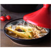 Kitchen Ceramic Tagine Household Red Tagine Pots Ceramic Cookware Soup Pot AU