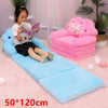 Foldable Kids Couch Children Sofa Bed Princess Chair Toddler Chair Playing Sofa