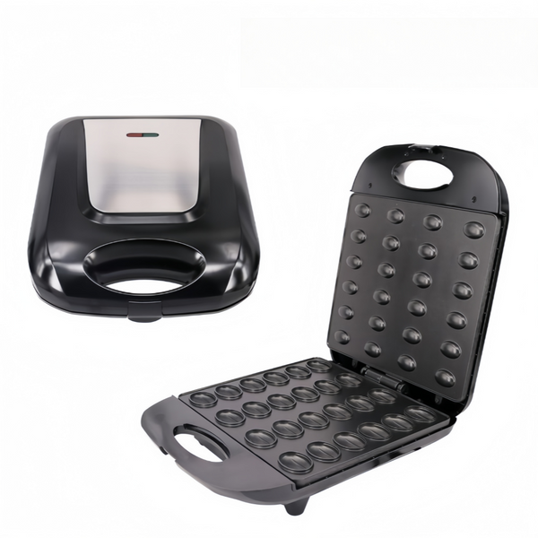 Electric Walnut Cake Waffle Maker With 24 Holes Cooking Kitchen Biscuits Making