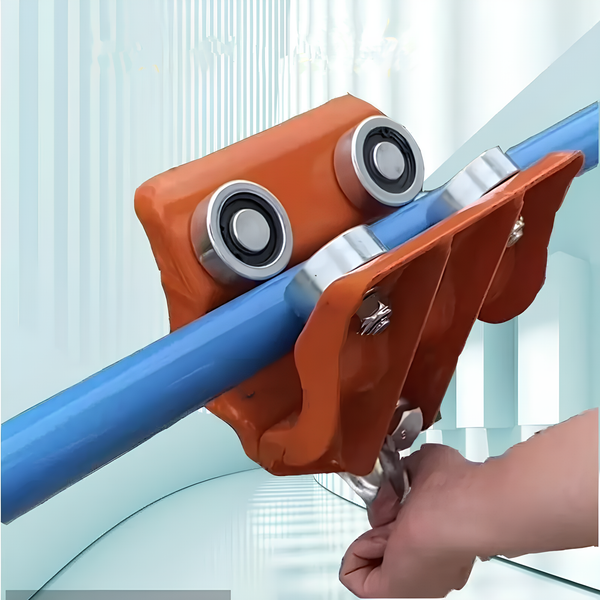 300Kg Pipe Beam Trolley Lifting Round Tube Sports Car w/ Snackle for 60mm Pipe
