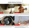Copper Still Moonshine Distiller Essential Oil Extraction 5L Alcohol Distiller