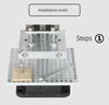 Upgraded Hot Foil Stamping Machine 5x7cm Leather Bronzing Pressure Mark Machine