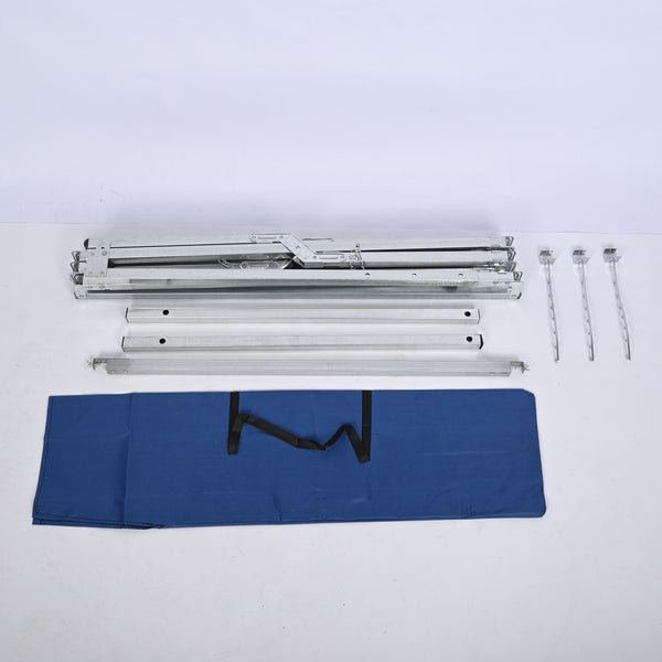 Folding Table 100x70cm Portable Display for Market Fair Stall Camping&Tradeshow