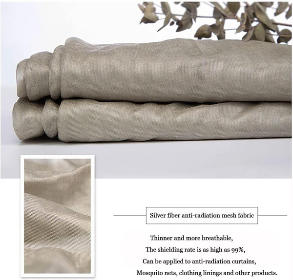 1X1.5M Signal Blocking Material RFID EMF Shielding Silver Fabric Faraday Cage AU