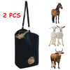 2x Hay Feeder Bag 1 Holes Hanging Hay Feeder Horse Hay Bag for Sheep Goat Cattle