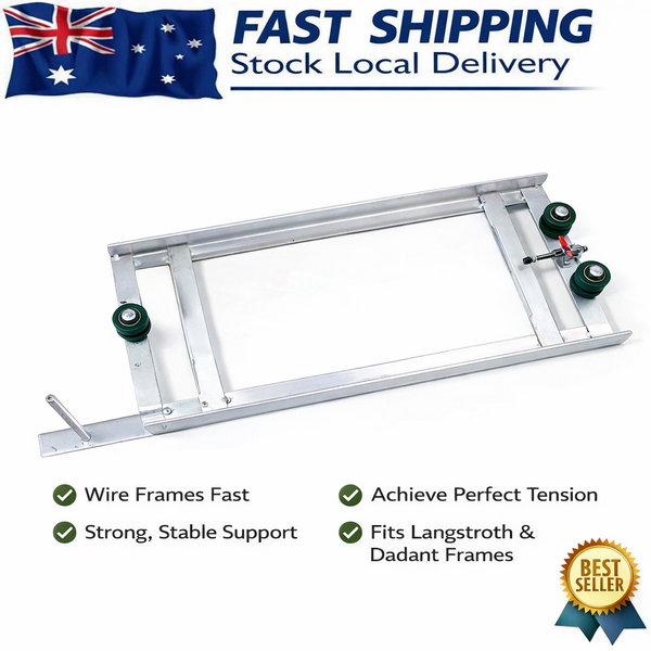 Frame Wiring Board Jig Beehive Wire Tensioner Crimper Langstroth Dadant 49cm
