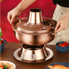 Chinese Charcoal Hotpot Cookware Hot Pot Copper Old Beijing Charcoal Pot