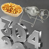 720ml Hand Popcorn Machine High Pressure Chinese Popcorn Popper for Movie/Family