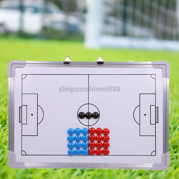 Magnetic Soccer Football Coach Board Portable Clipboard Tactical Board Kit
