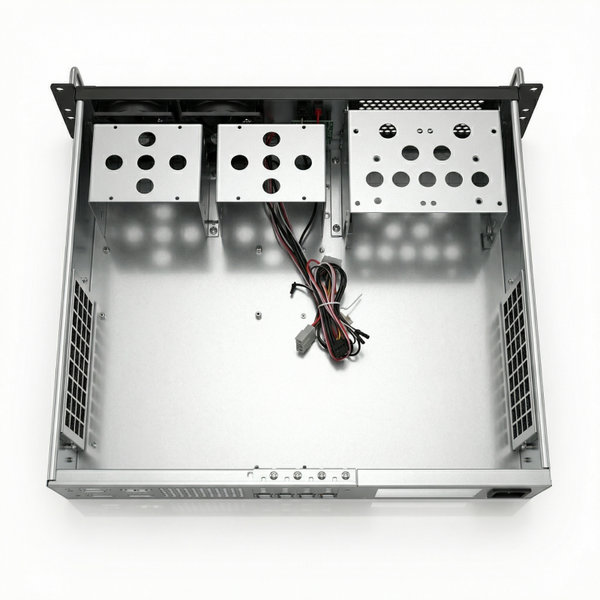 19-inch 2U Rackmount Server Chassis Case Support MATX / Mini-ITX Motherboards
