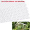 Polycarbonate Greenhouse Panels Water & Impact Resistance Roofing For Garden