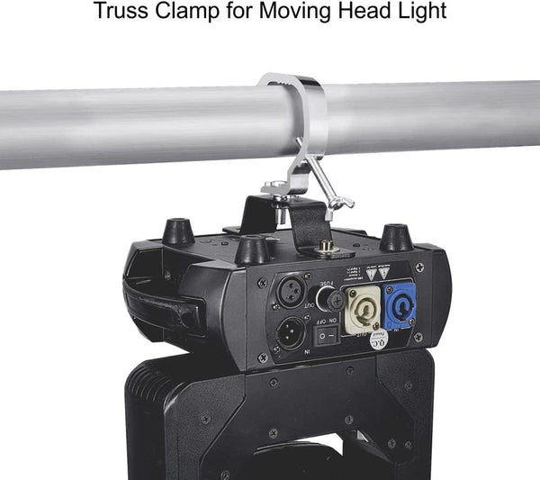 4Pcs Truss Clamp Stage Lighting Clamps Heavy Duty DJ Stage Lighting Hook Mount