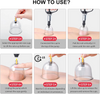 19/30 Cups Vacuum Cupping Set Massage Kit Acupuncture Suction Massager Pain Reli